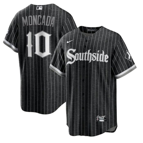 Yoan Moncada Chicago White Sox City Connect Player Unisex Jersey - Black