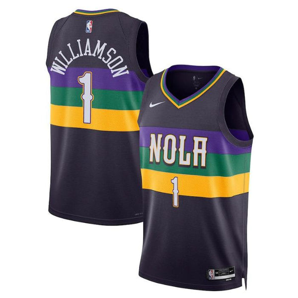 Zion Williamson New Orleans Pelicans Unisex 202223 Swingman Jersey - City Edition - Purple