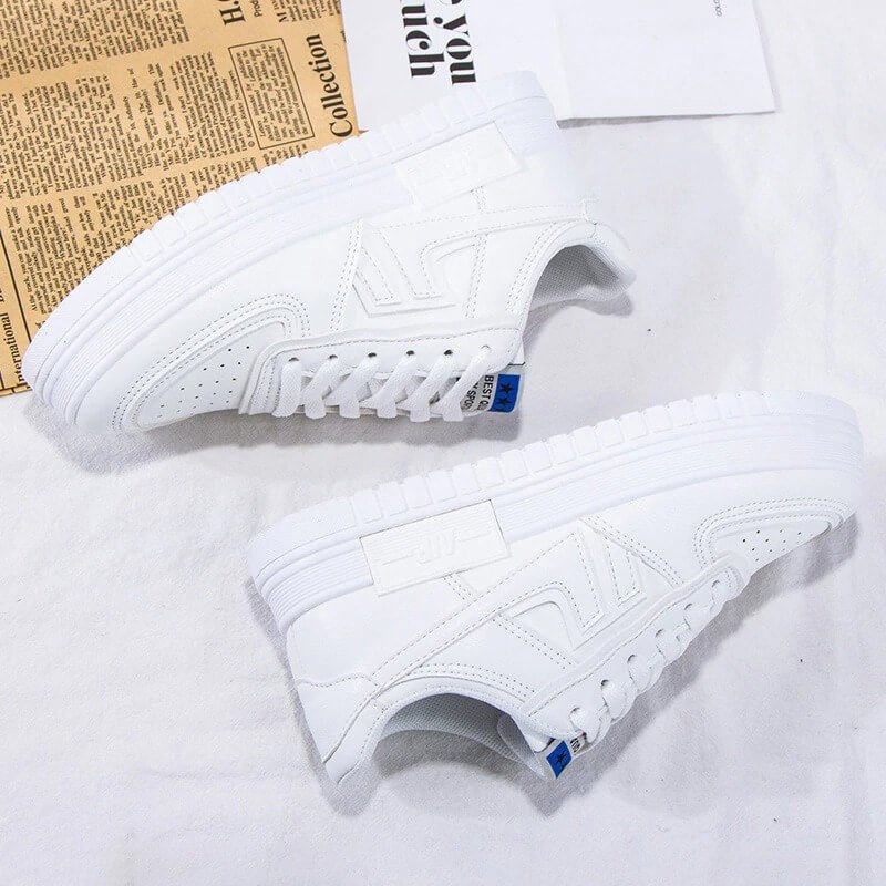 2020 Summer Women Sneakers White Tennis Women Shoes Canvas Slip on Female Row Shoes Platform Flats Casual Ladies Vulcanize Shoes